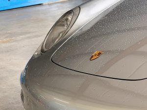 Porsche 997 911 in the shop at Eurospec Autowerks.